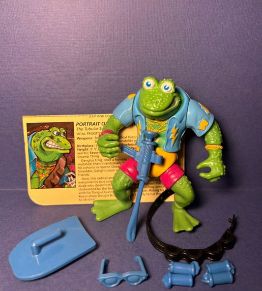 *FILE CARD* GENGHIS FROG(1989)